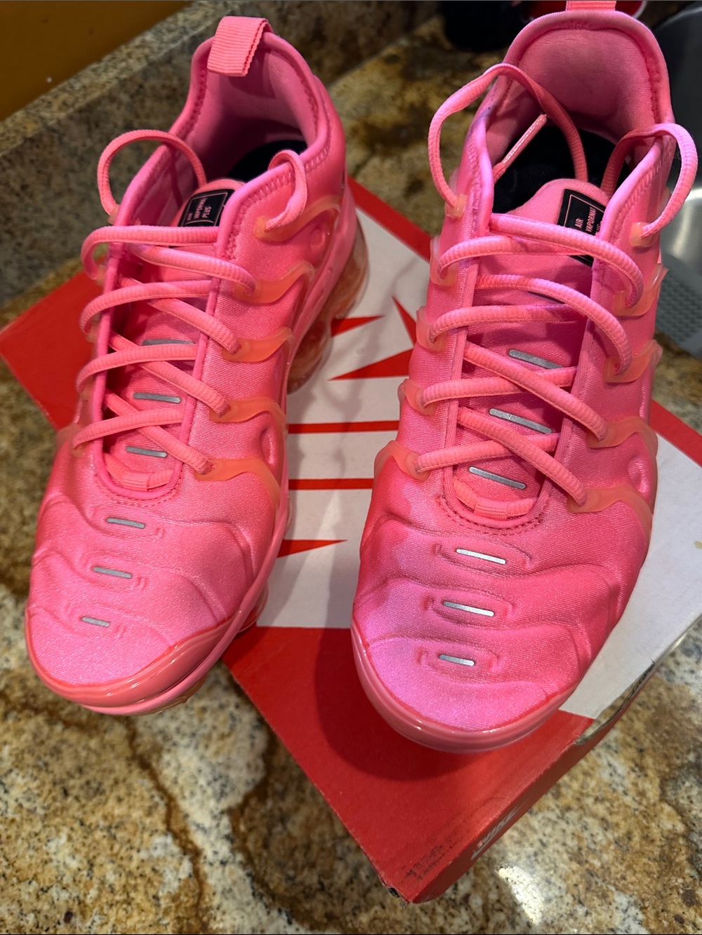 Nike Hot Pink VaporMax Style Sneakers - Picture 3 of 8
